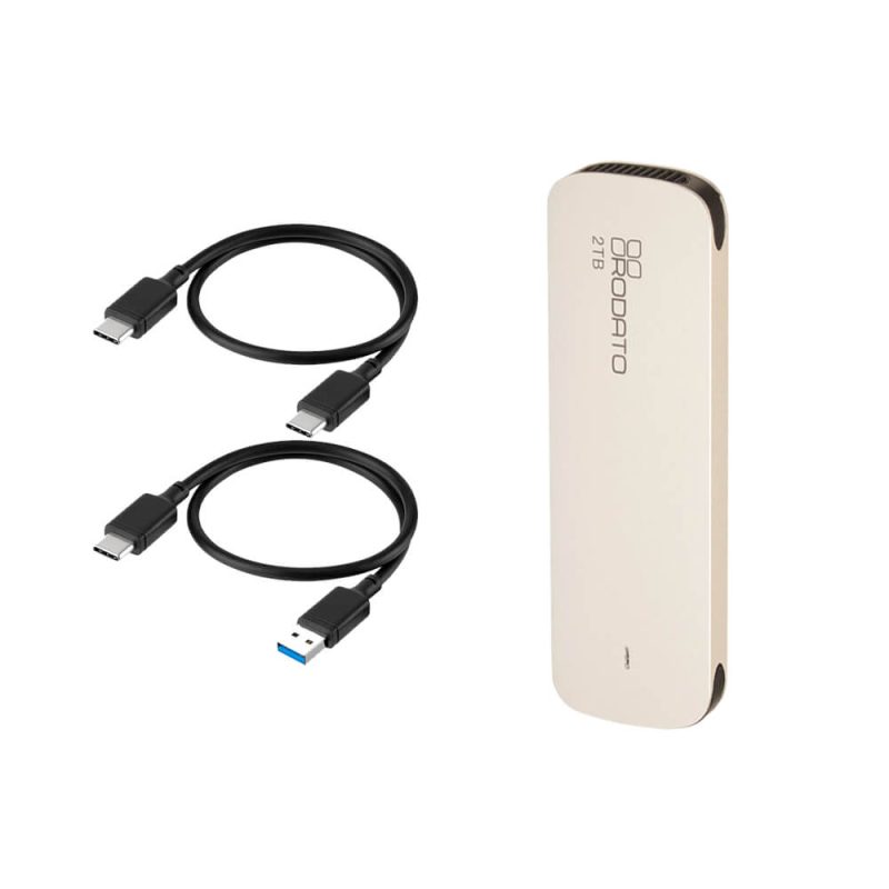 RODATO 1 حافظه SSD اکسترنال روداتو مدل RDT-2TB-SSD ظرفیت 2 ترابایت