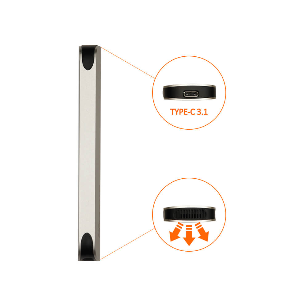 حافظه SSD اکسترنال روداتو مدل RDT-2TB-SSD ظرفیت 2 ترابایت - Image 5